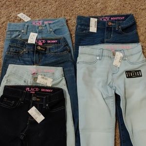NWT GirlsThe Children's Place size 6x/7 slim jeans